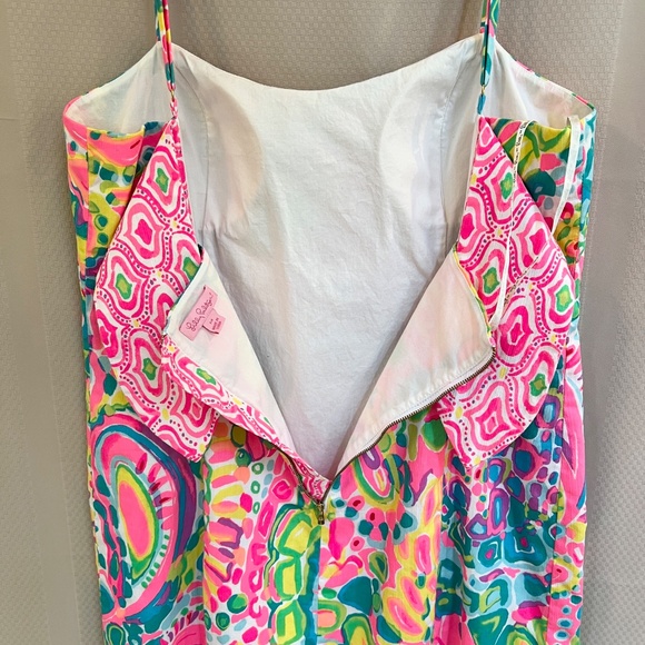 Lilly Pulitzer Shelli Dress Multi/Come Out Of Your Shell  Sz14 - Picture 8 of 16